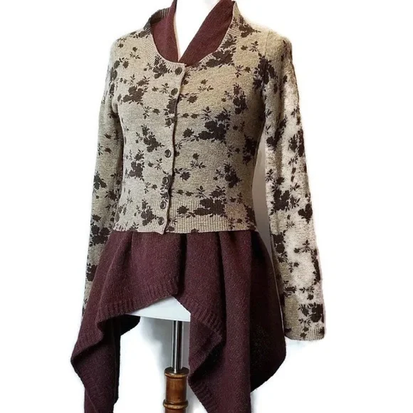 Anthropologie (Sleeping on Snow) Layered Alpaca Sweater - Picture 12 of 12